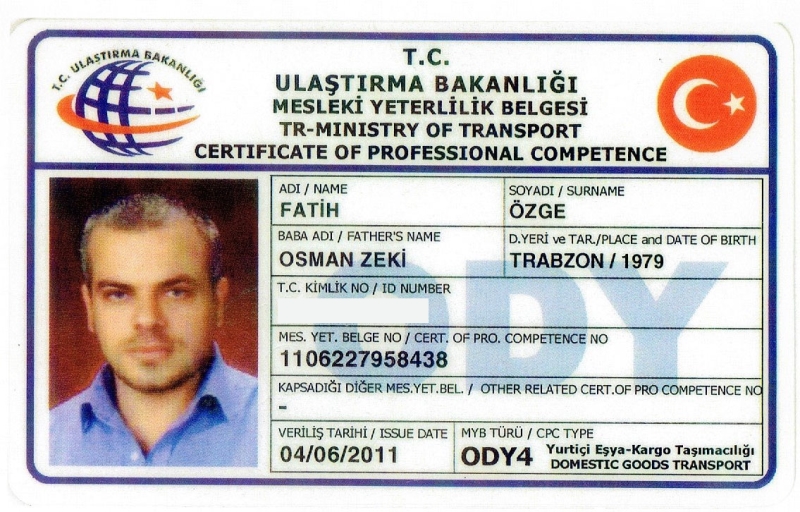 Mesleki Yeterlilik Belgesi